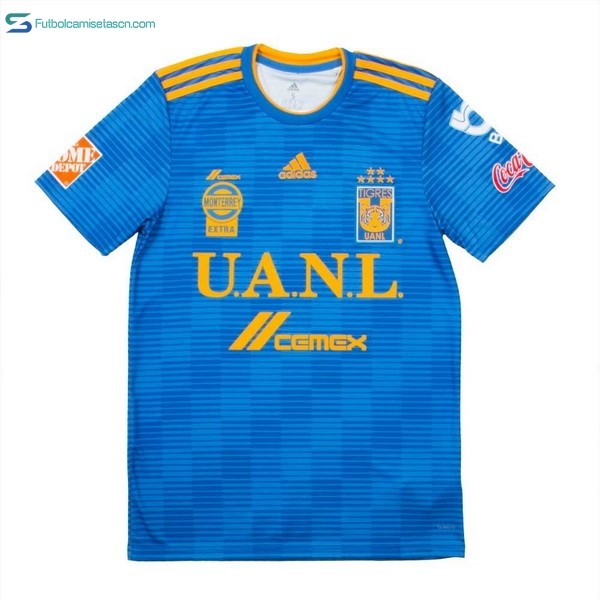 Camiseta Tigres UANL 2ª 2018/19 Azul